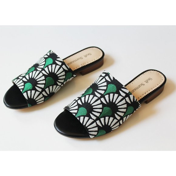 Soft Surroundings Shoes - Soft Surroundings Priya fabric slides